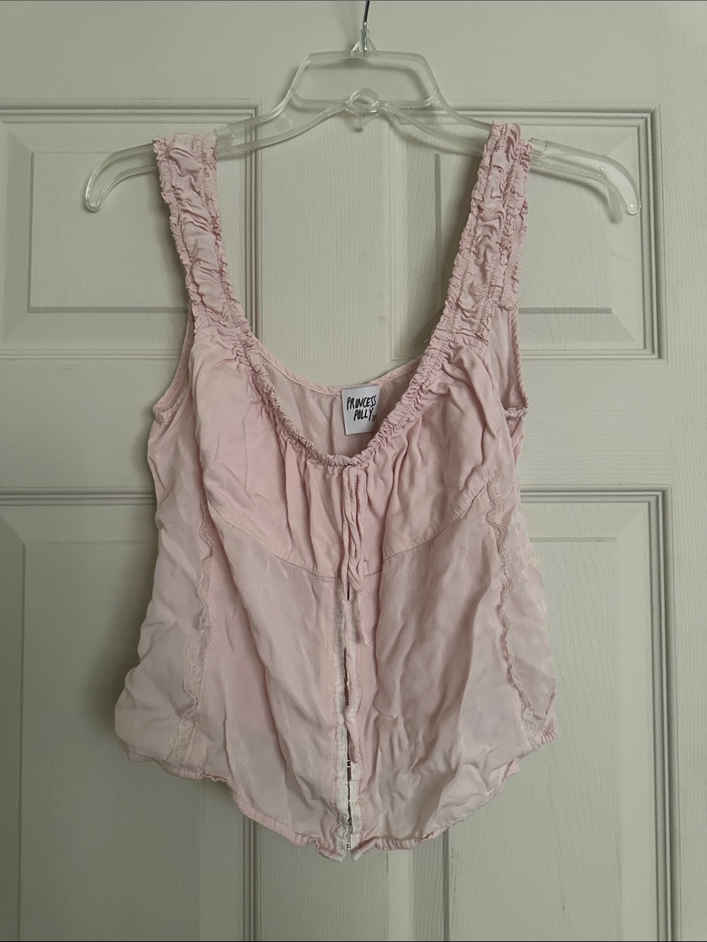 Princess Poly Pink Corset Tank Top